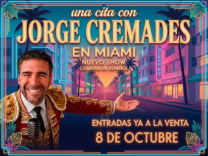 Teatro Trail Miami - UNA CITA CON JORGE CREMADES EN MIAMI 
