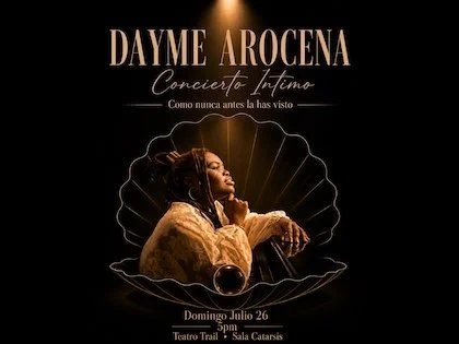 Teatro Trail Miami - DAYME AROCENA EN CONCIERTO INTIMO