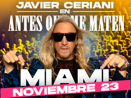 Teatro Trail Miami - JAVIER CERIANI EN ANTES QUE ME MATEN 