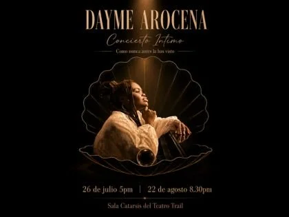 Teatro Trail Miami - DAYME AROCENA EN CONCIERTO INTIMO