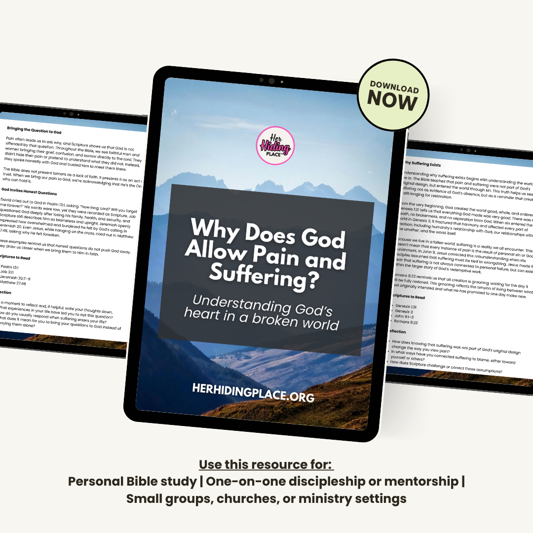 Why Does God Allow Pain & Suffering? | Biblical Guide