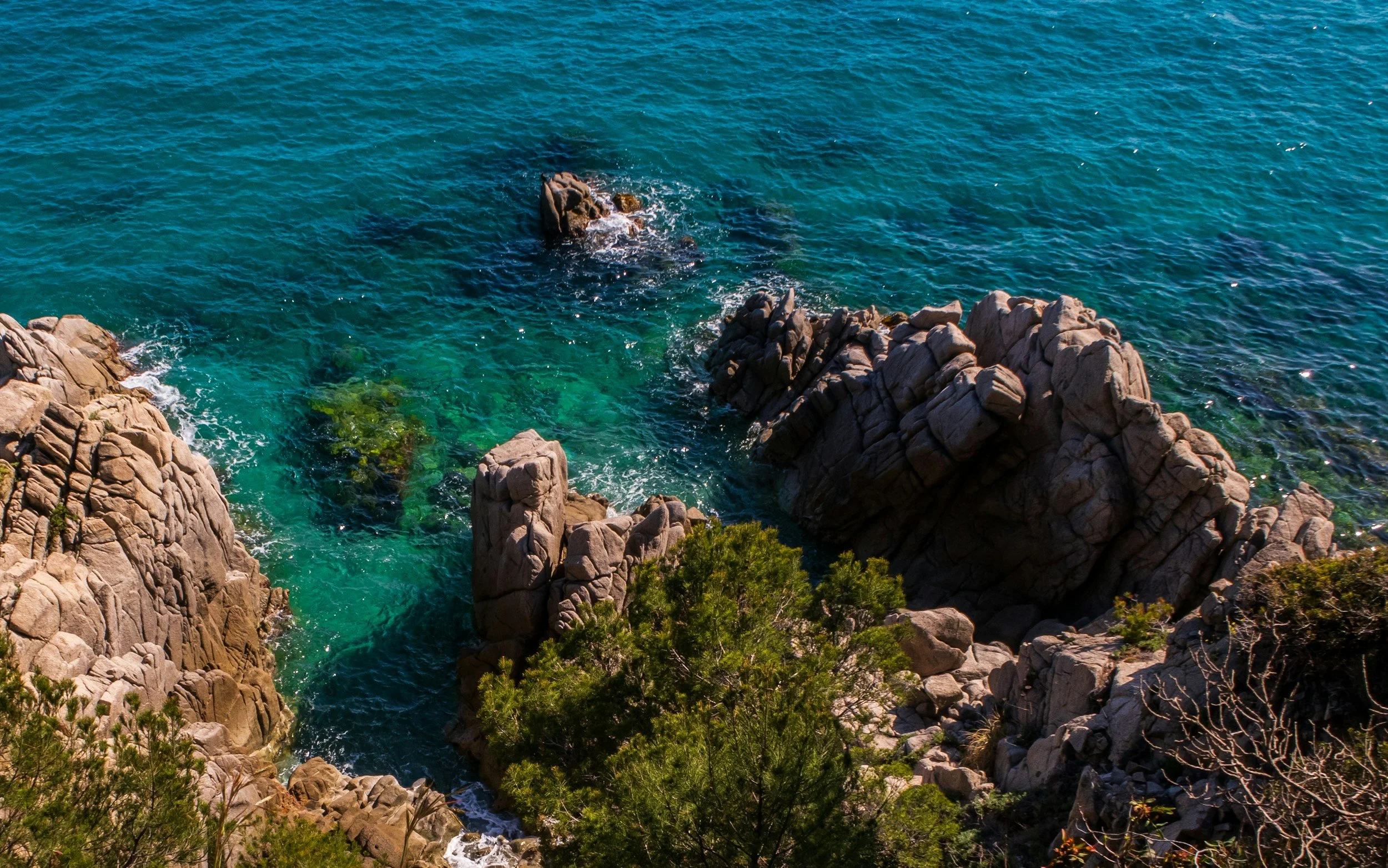 Tossa de Mar coast, Costa Brava, Spain
