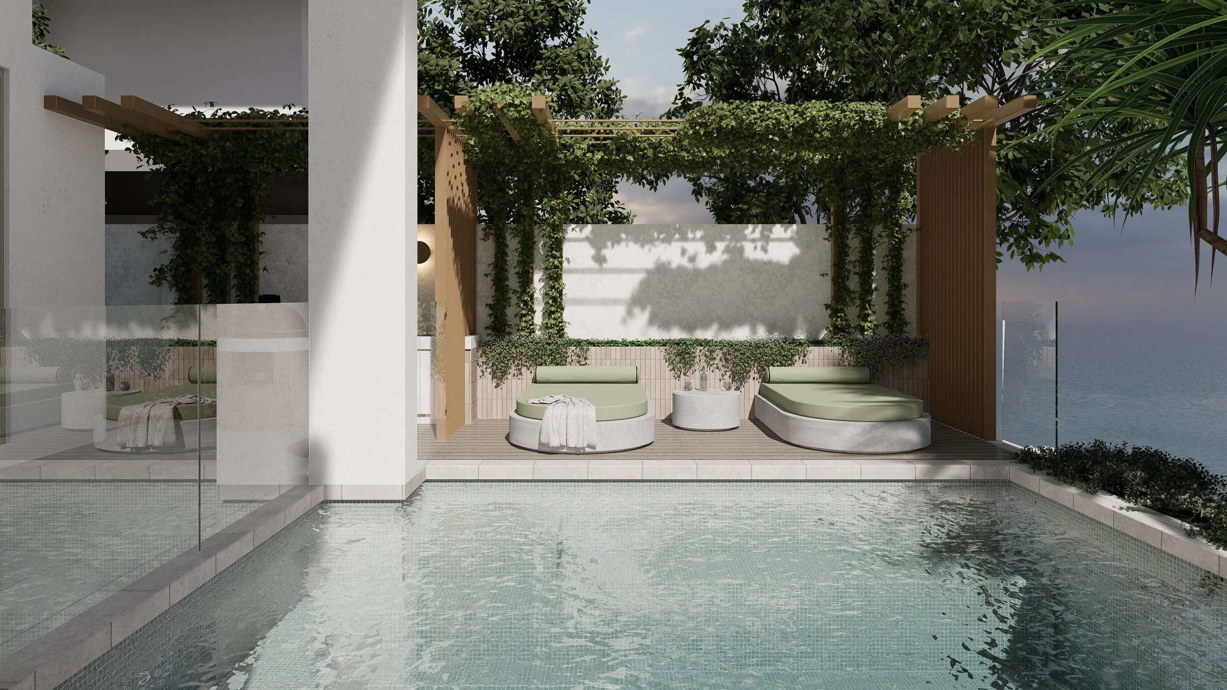 Noosa Luxury Pool and landscape design