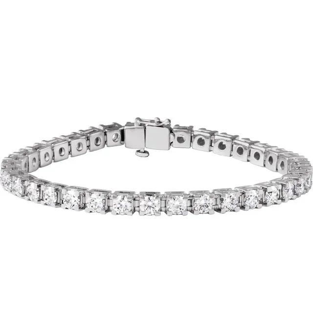Lab-Grown Diamond Line Bracelet