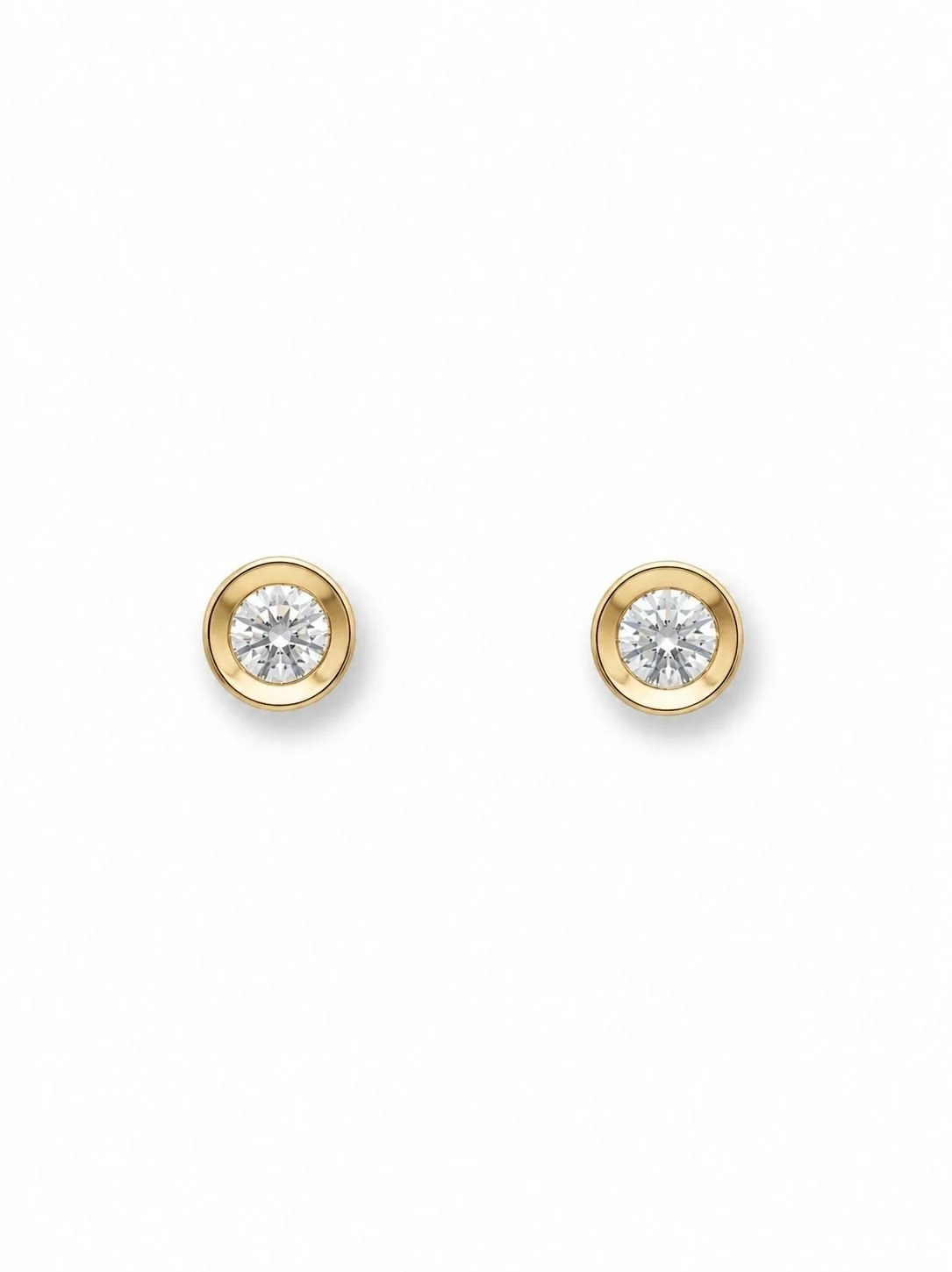Yellow Gold Studs