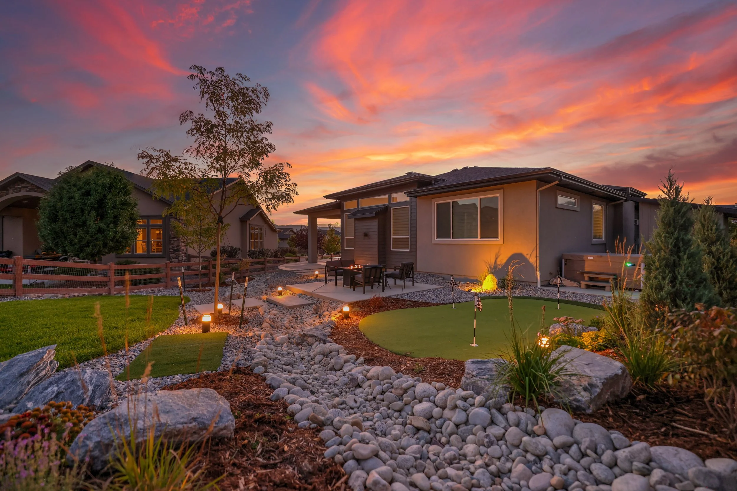 xeriscape yard Colorado Springs