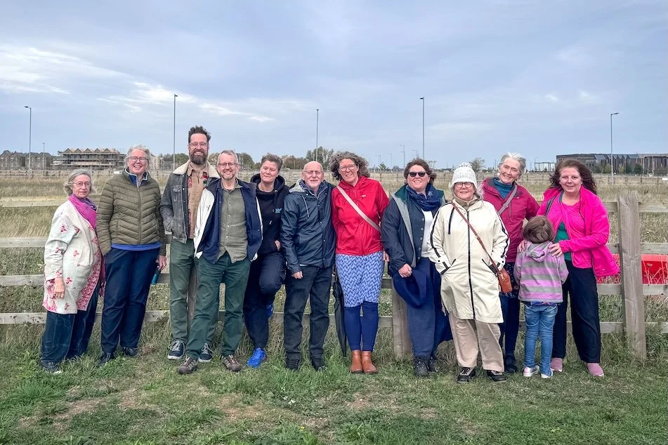 Some Suvana cocreators visiting our site, October 2025