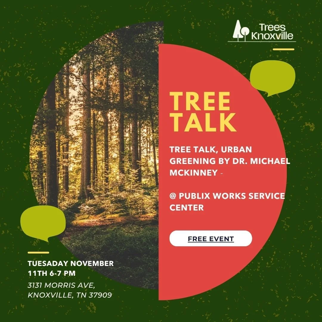 Tree Talk: Urban Greening with Dr. Michael McKinney