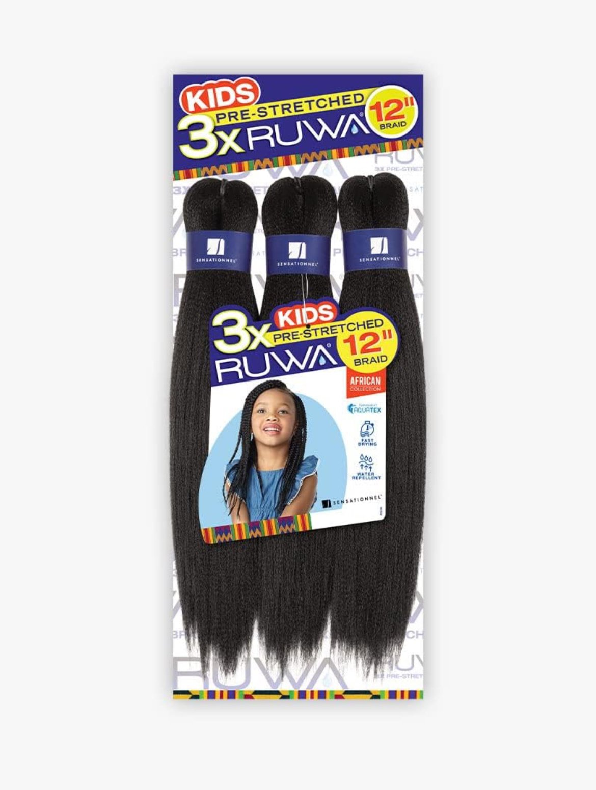 Ruwa 12” Kid’s Braiding Hair