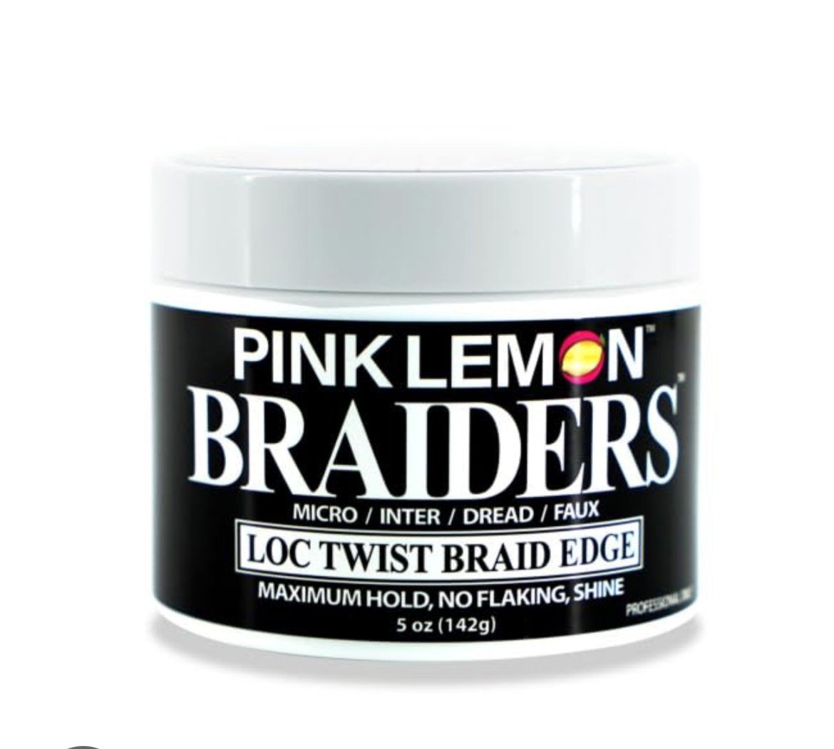 PINK LEMON LOCS,TWIST,BRAID GEL