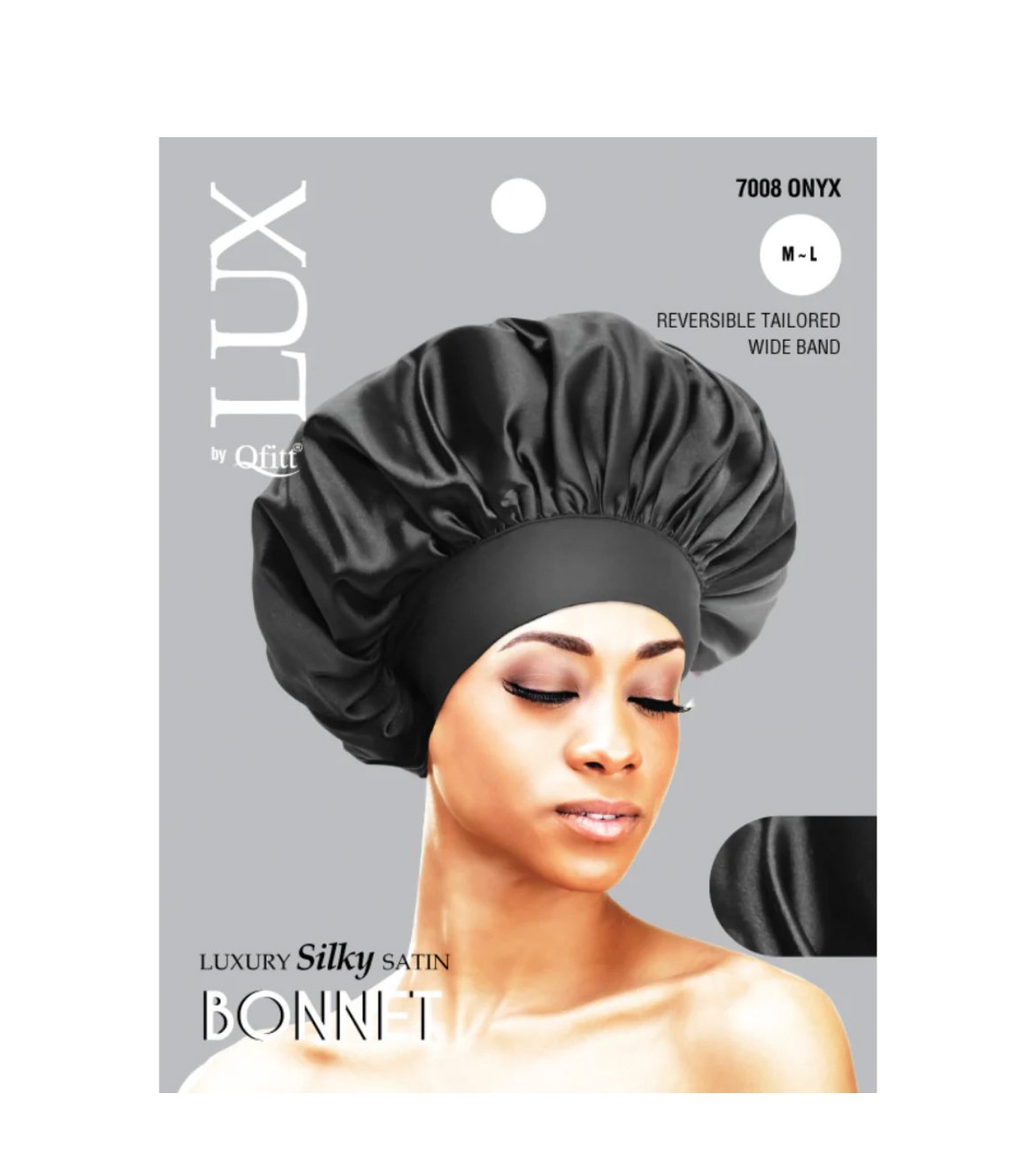 QFITT LUXURY SILKY SATIN BONNET