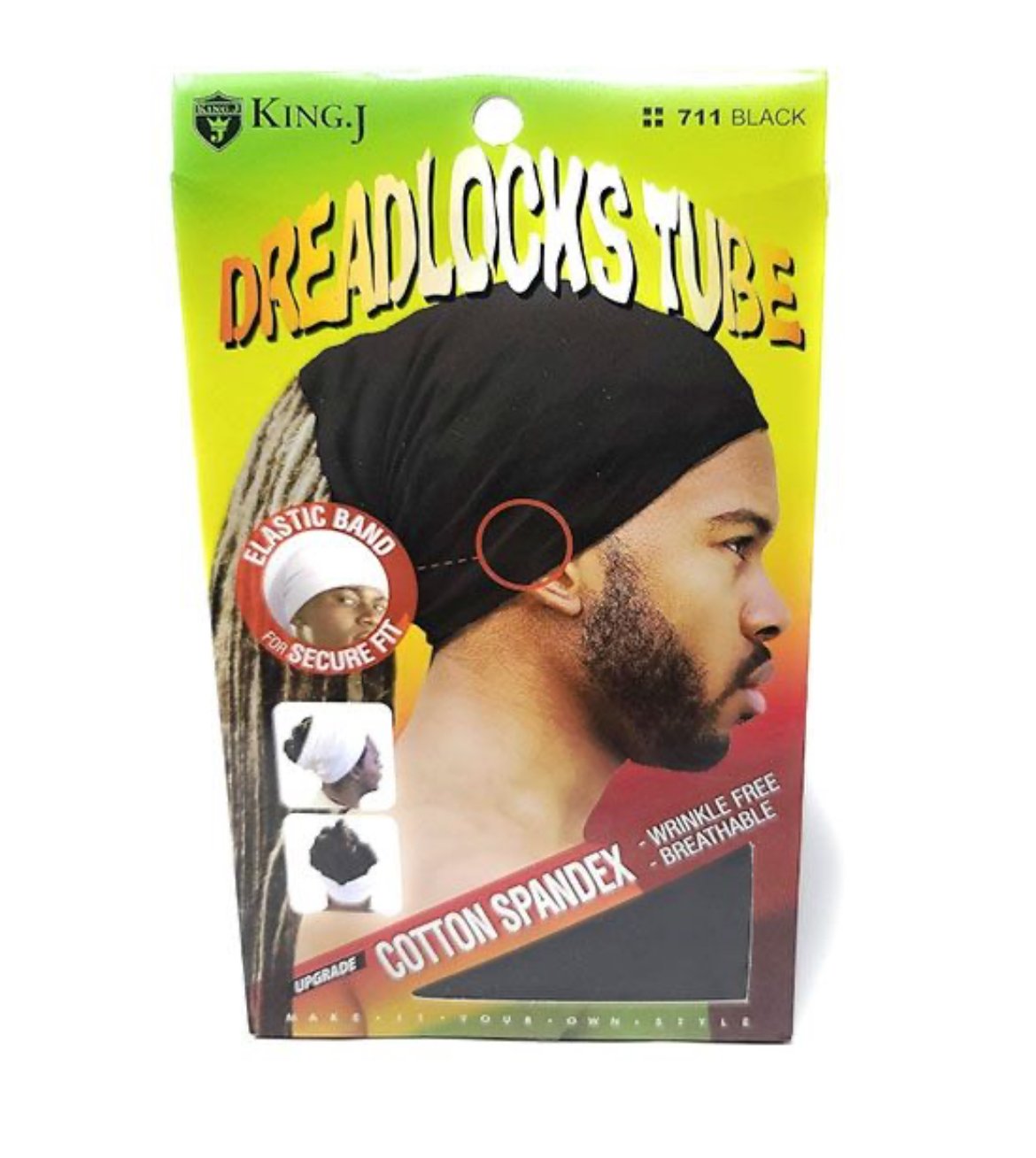 KING J. LOC DREADLOCk TUBE