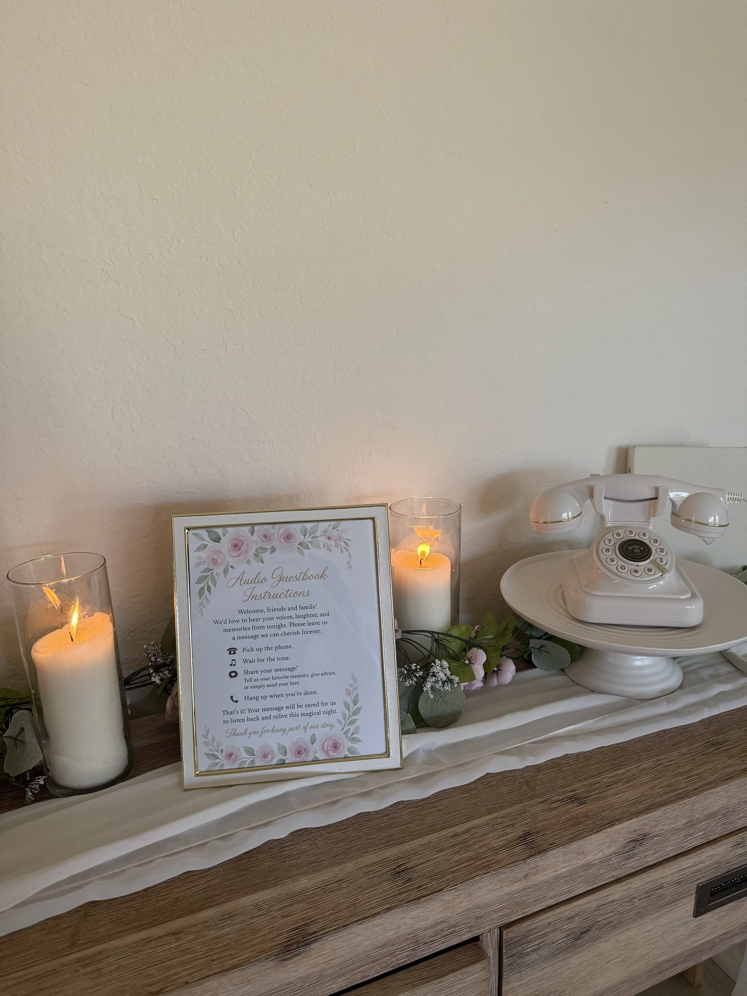 Vintage Audio Guestbook