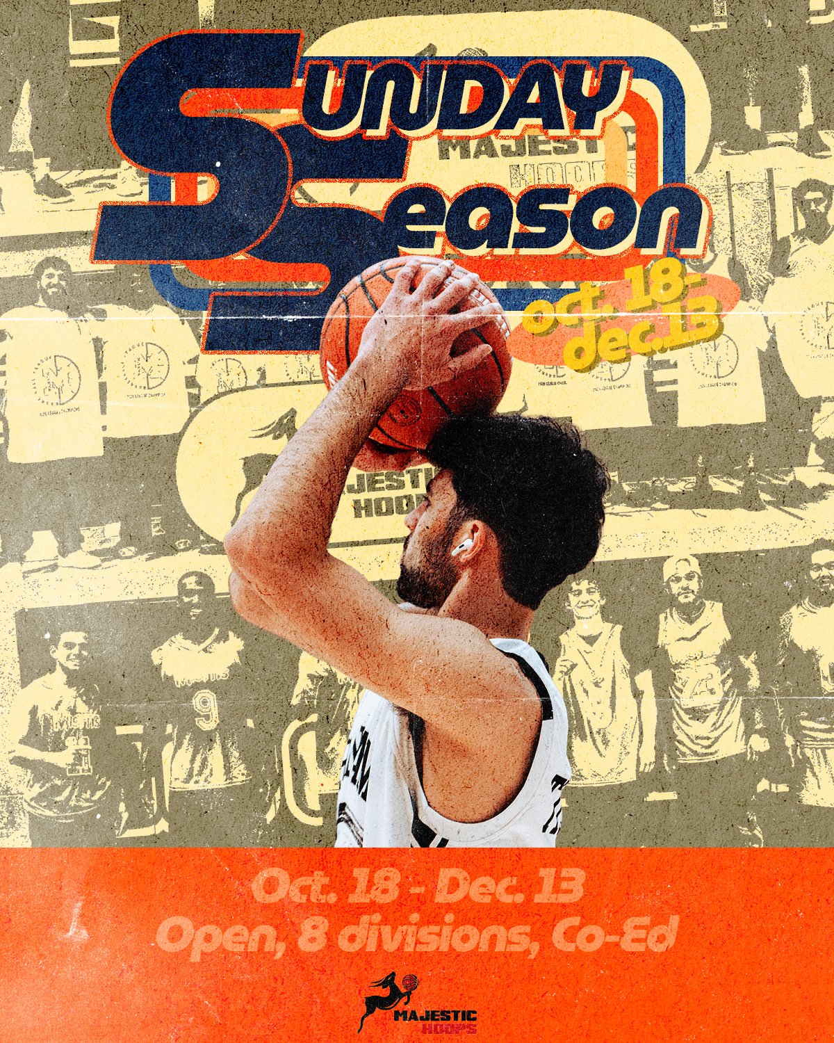 Majestic Hoops Sunday Night Adult League Information/Registration
