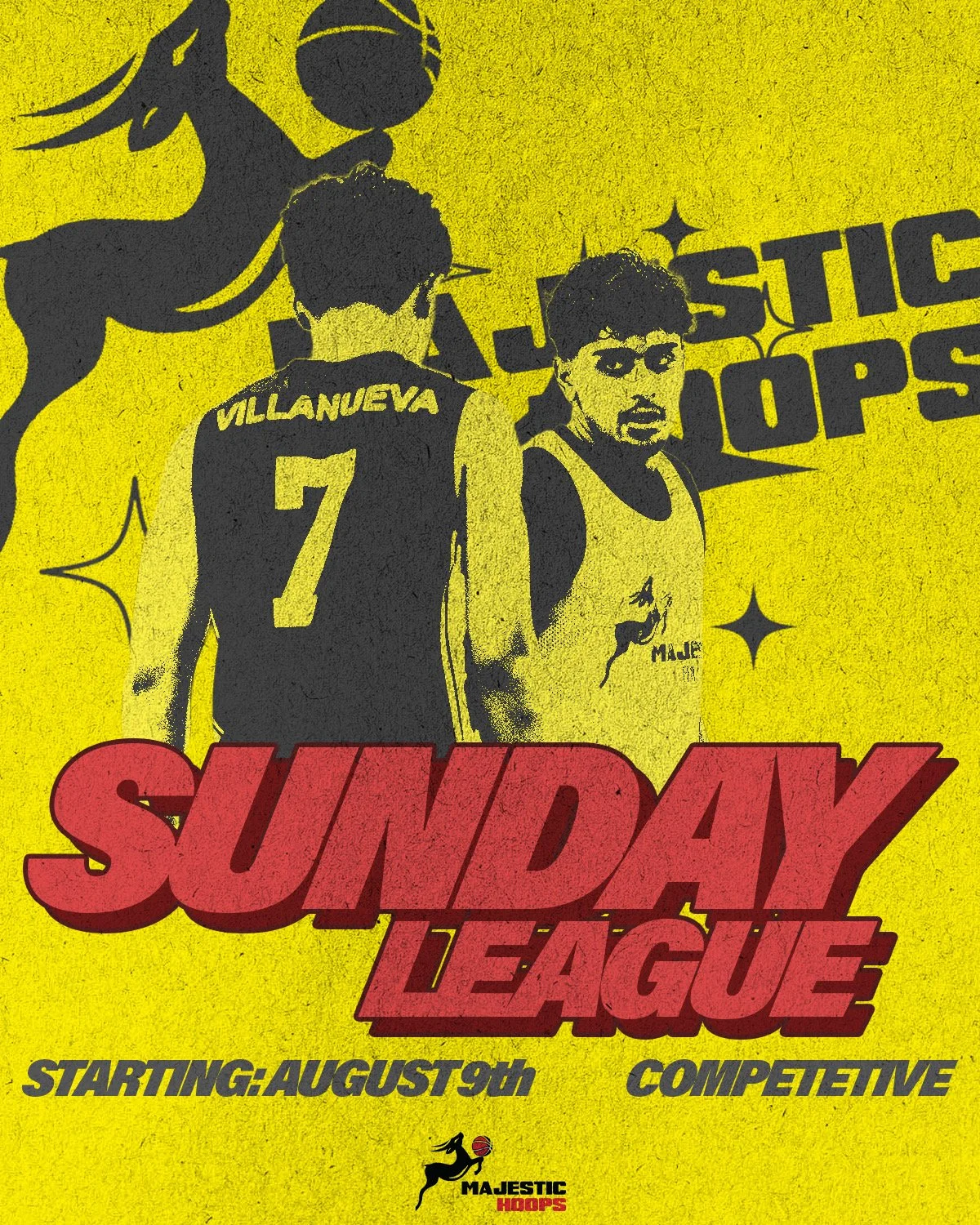 Majestic Hoops Sunday Night Adult League Information/Registration