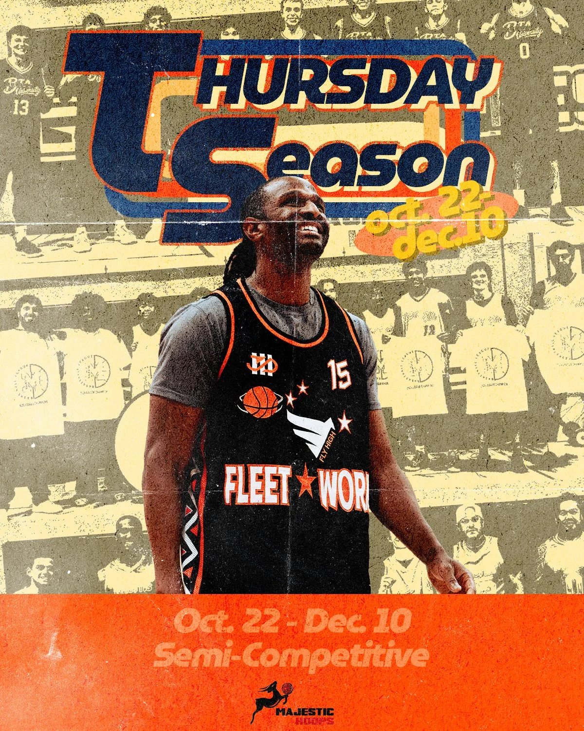Majestic Hoops Thursday Night Adult League Information/Registration