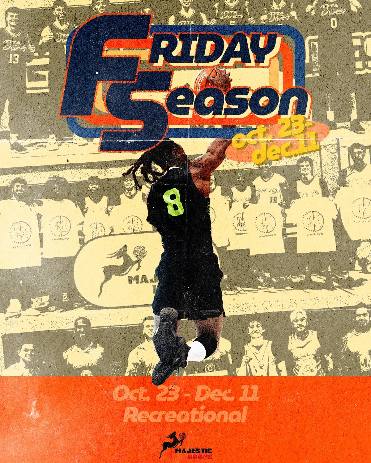 Majestic Hoops Friday Night Adult League Information/Registration