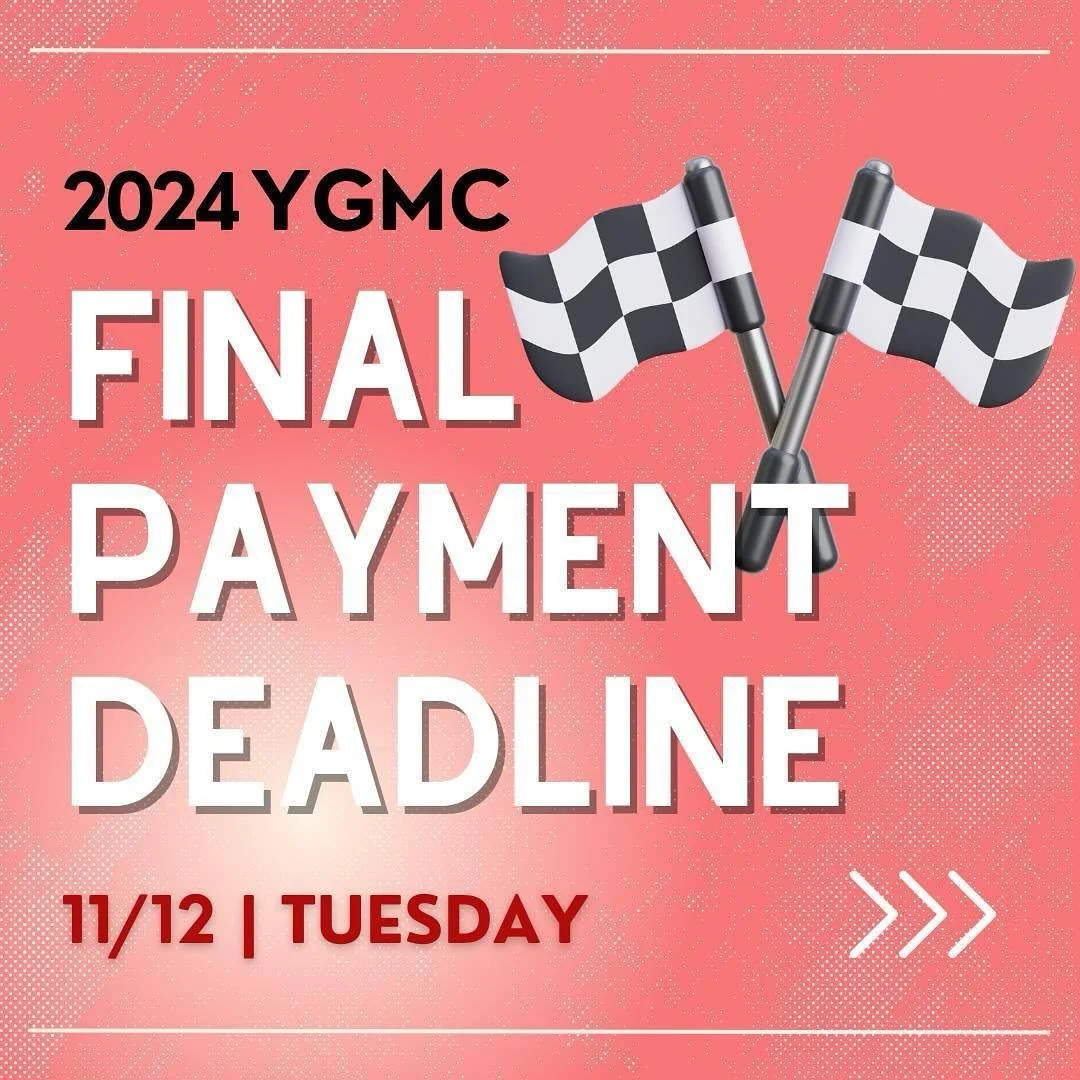 2024 YGMC Final payment deadline  is approaching quickly! Make your payment now, Link in Bio! 🗣️

🌟 Young Generation Mission Camp is where ALL young people across North America will gather to contend for missions revival! Through special messages f