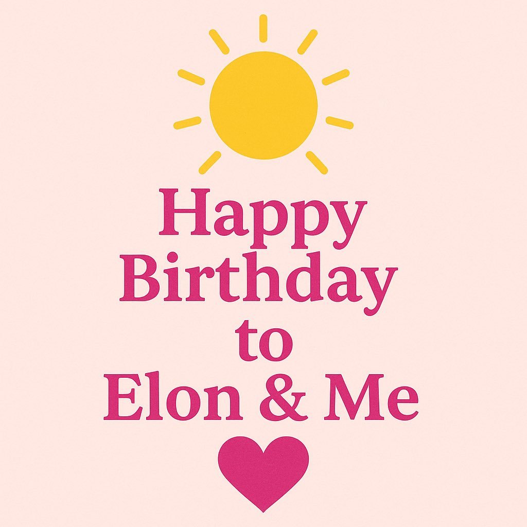 Happy Birthday! ☀️