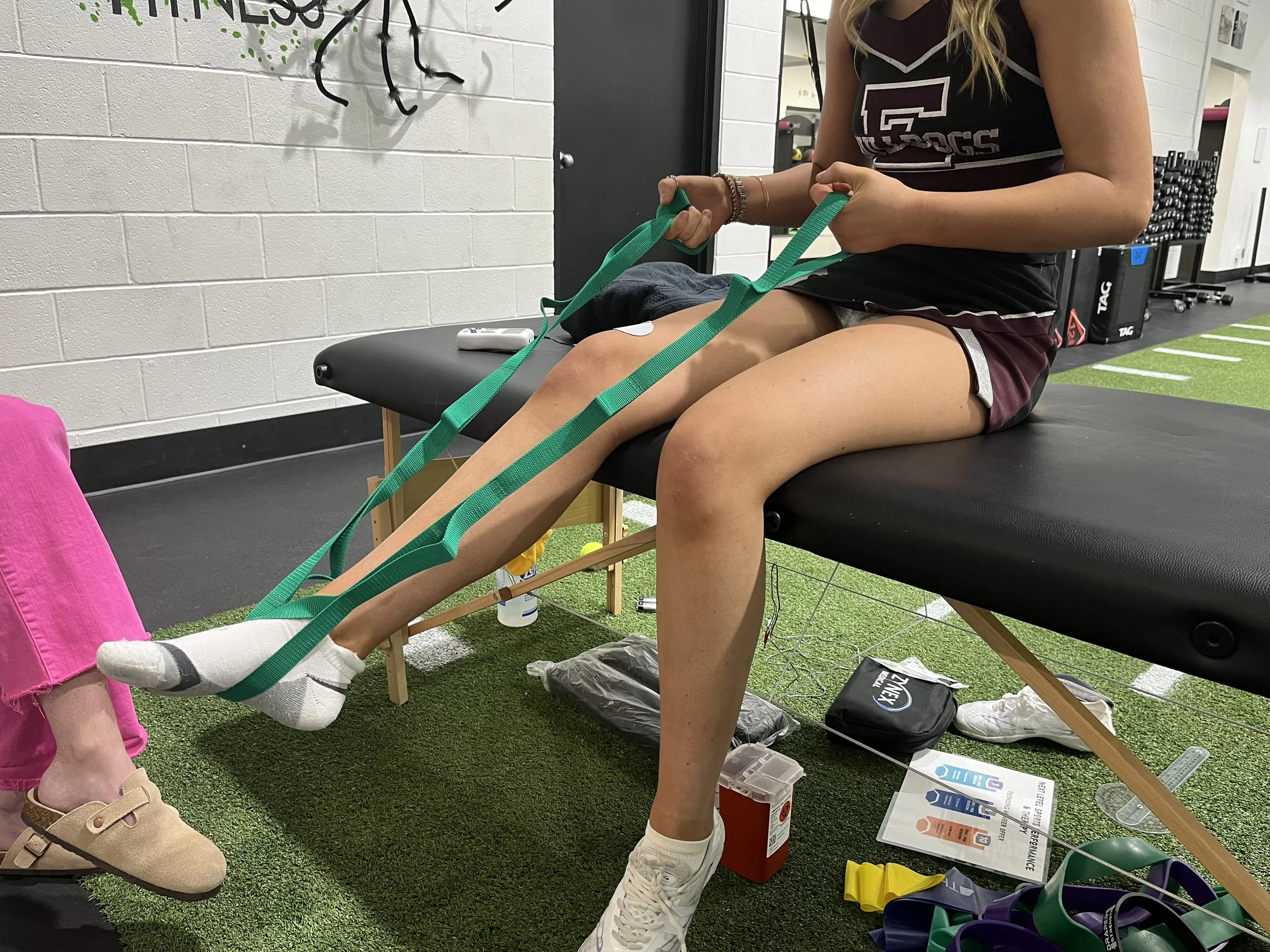 cheerleader physical therapy