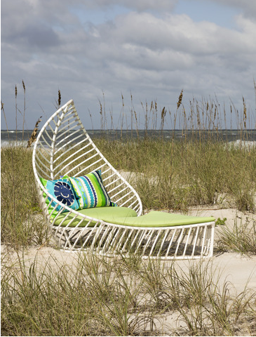 Whimsical chair and ottoman