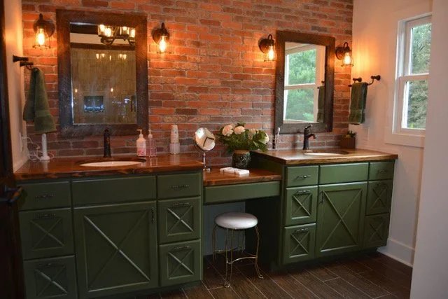 Rustic Master Bath remodel