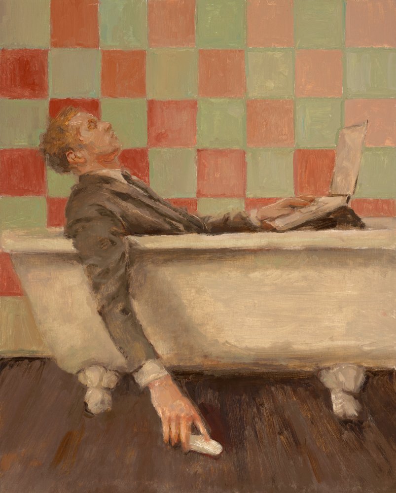 Working From Home  - Limited Edition Print