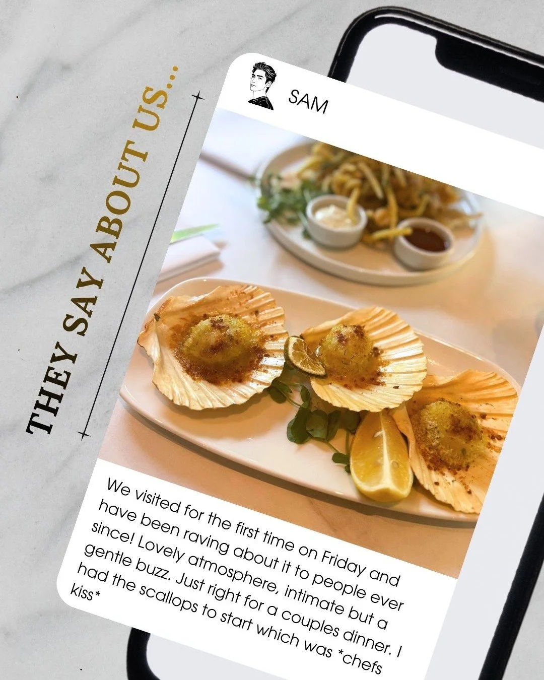 First visit. Instant favourite.
&ldquo;Lovely atmosphere, intimate but with a gentle buzz&hellip;&rdquo;
From chef&rsquo;s-kiss scallops to unforgettable evenings, Ristorante Del Posto is where great food meets the perfect vibe.

Book your table and 