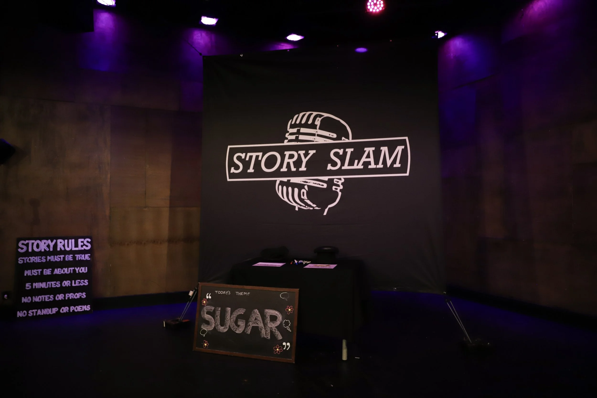 Story Slam: Sugar 21st September 2025
