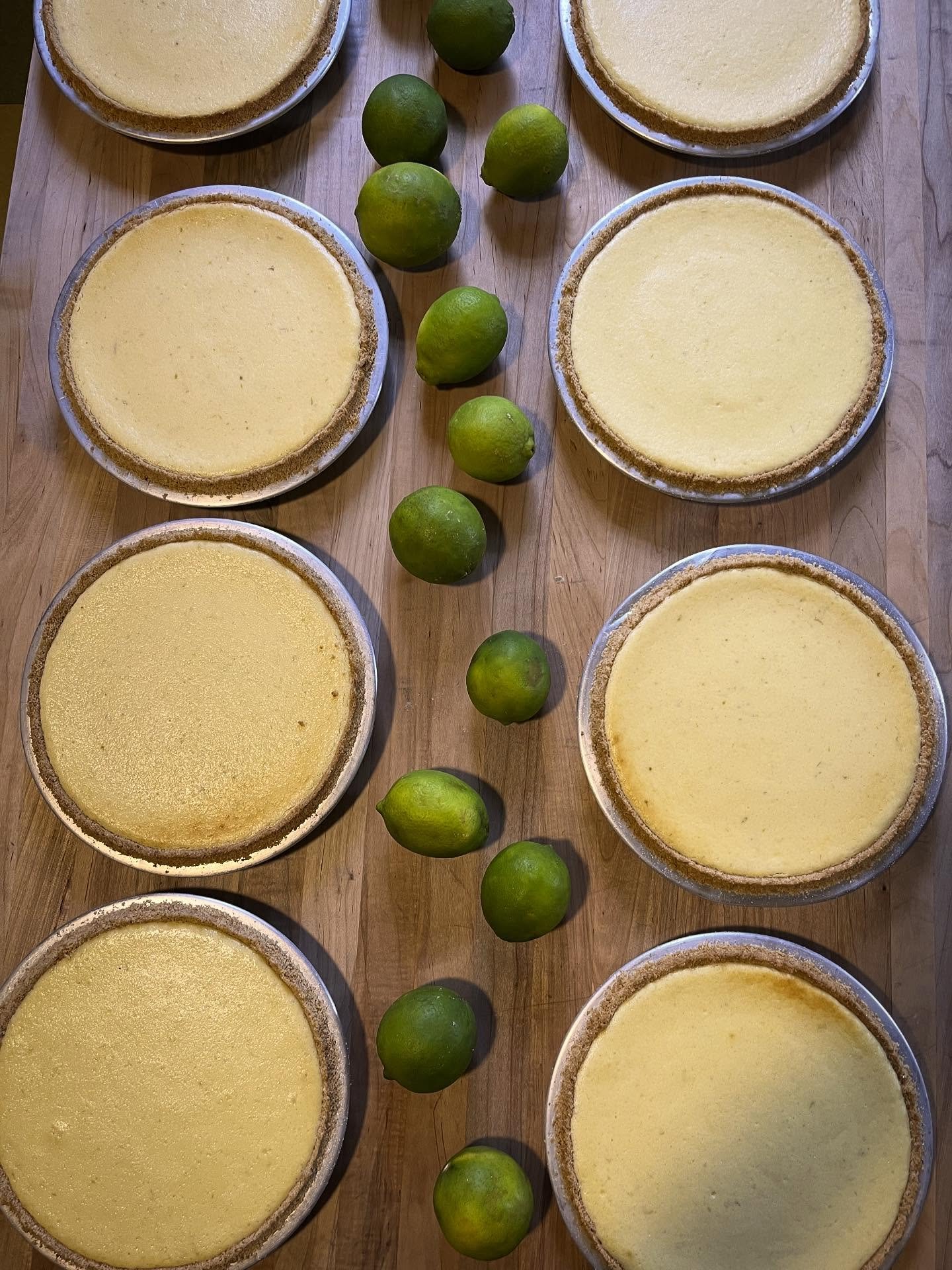 ✨KEY LIME PIE✨
The perfect summer dessert. We hand press the graham crust, juice and zest the limes to make a bright and airy fresh citrus delight. Get a slice @angrytrout61 or contact us to have one at your next event!