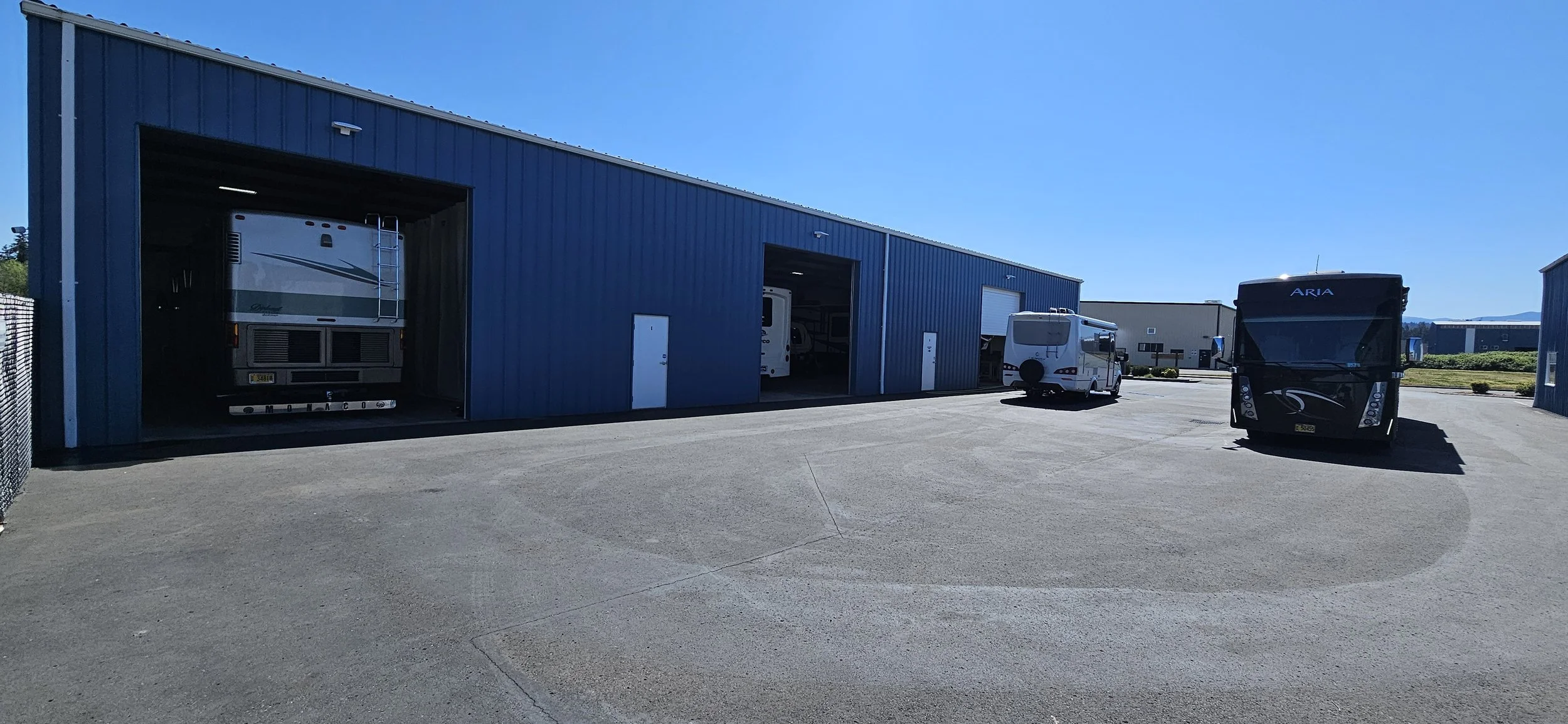 Elevated RV Rv repair center