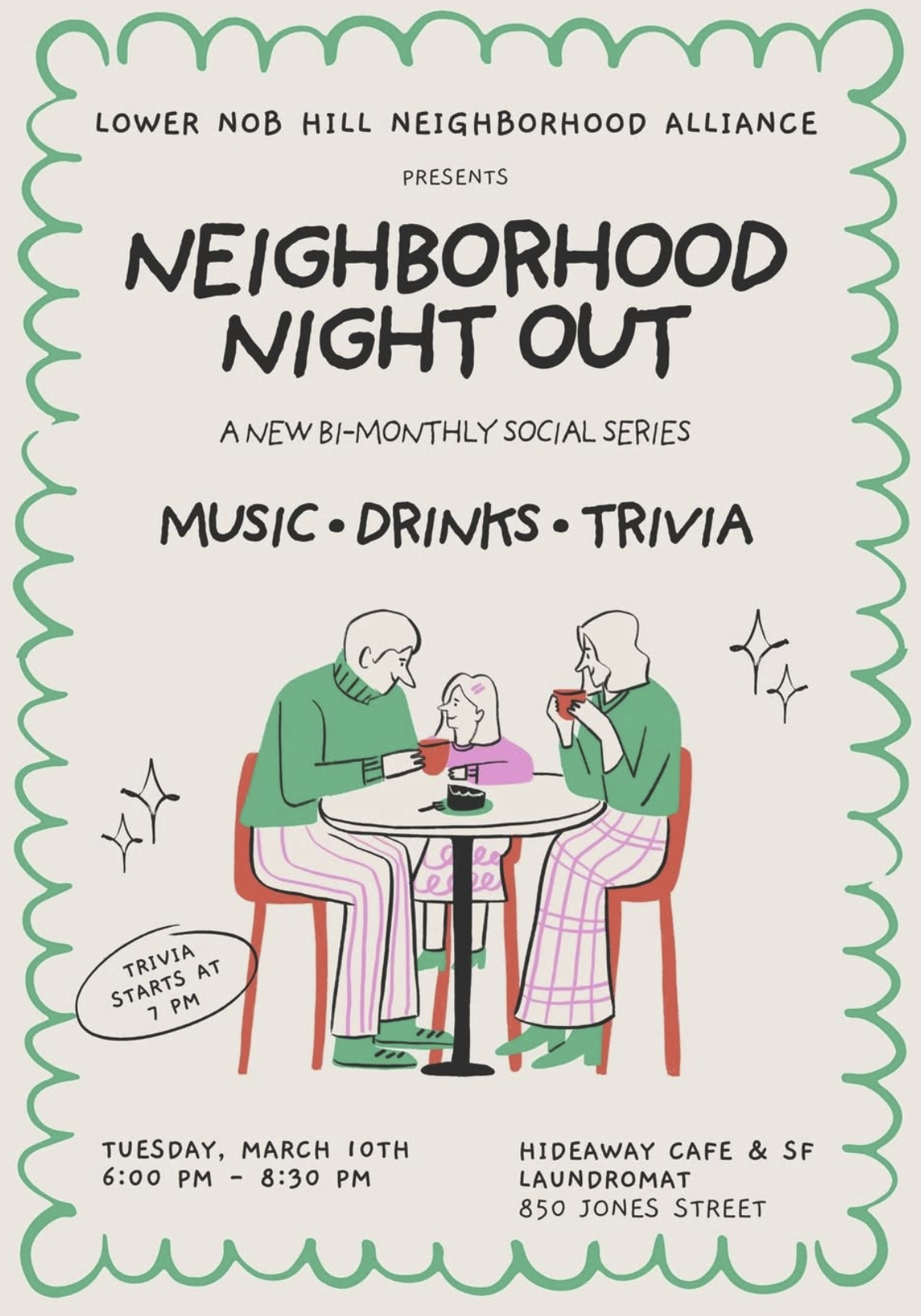 March Neighborhood Social