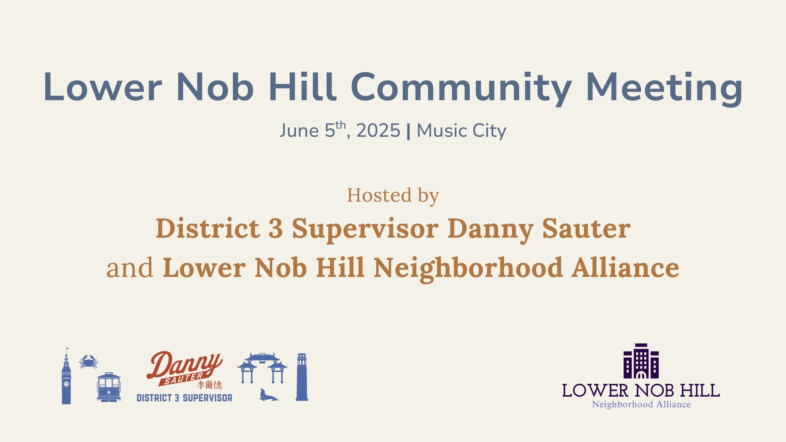June ‘25 Community Meeting With Danny Sauter - 6/5/25