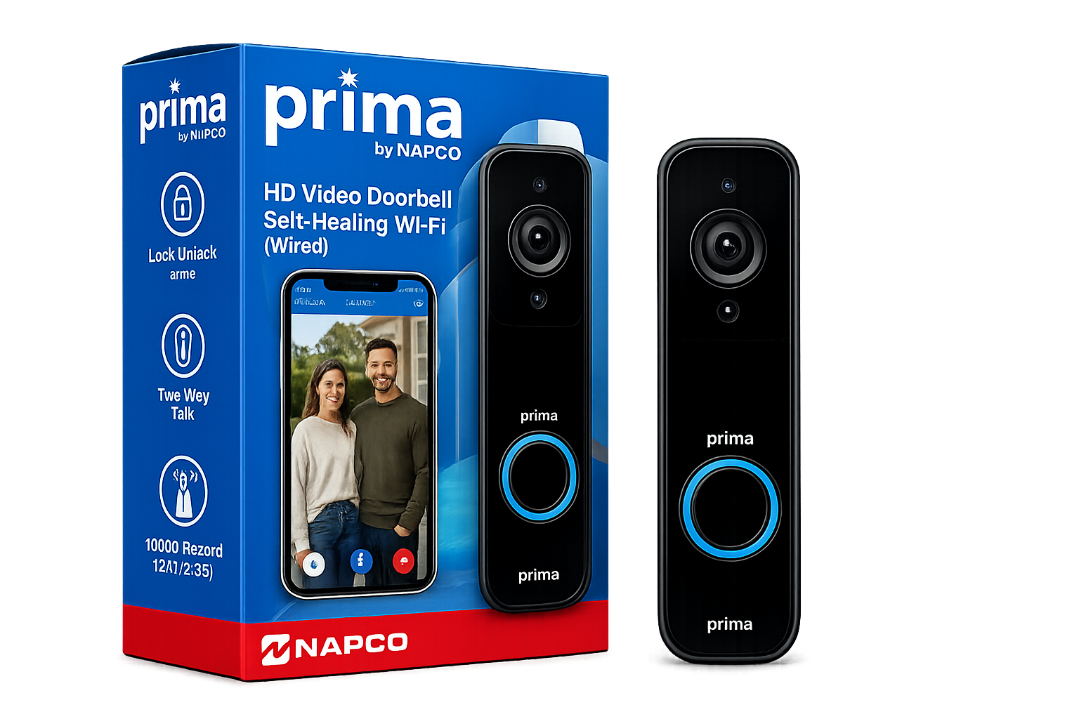 Napco | PRIMA | HD Video Doorbell