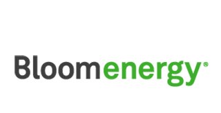 Bloom Energy logo with the word 'Bloom' in black and 'energy' in green.