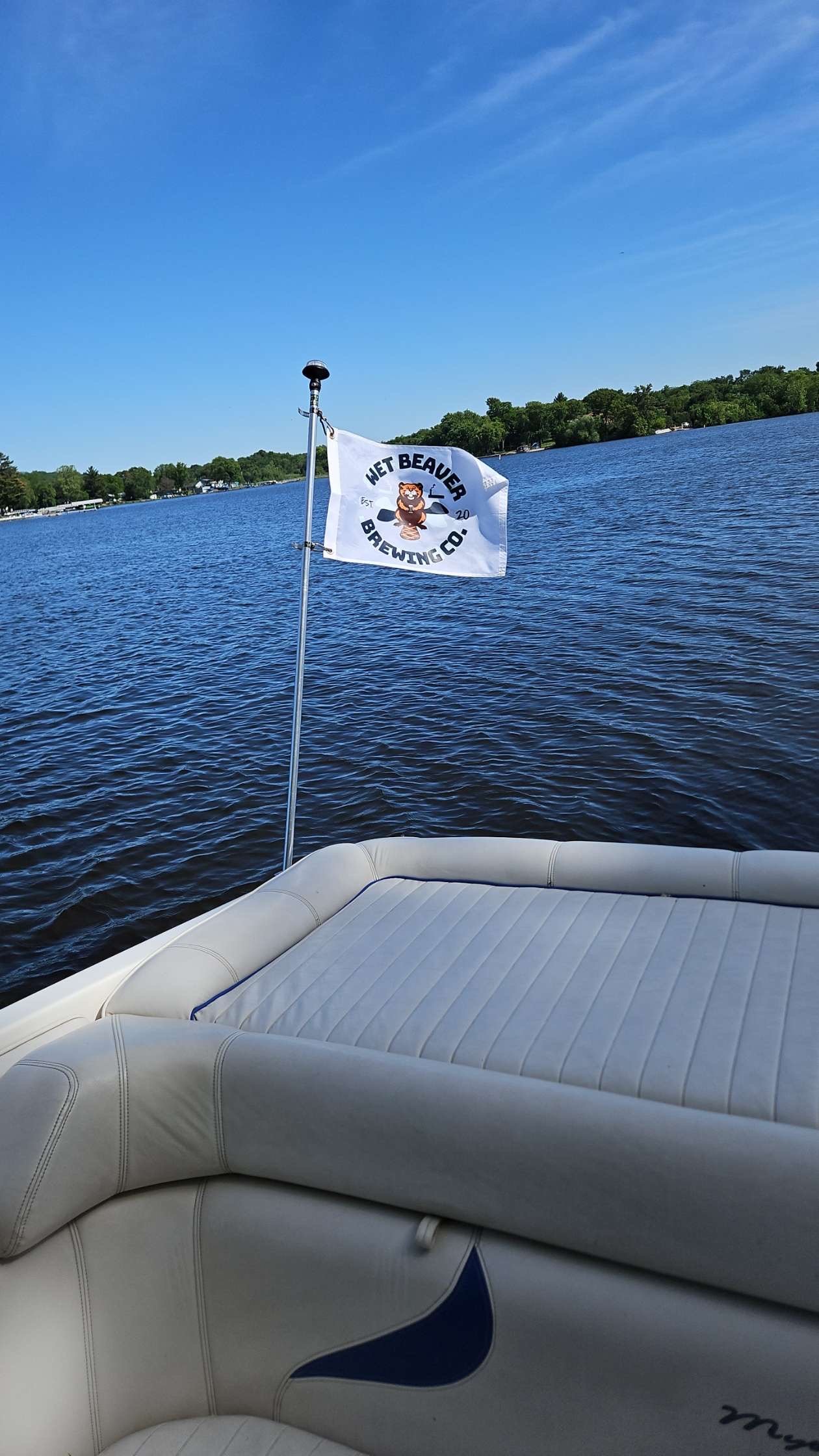 Vinyl Boat Flag