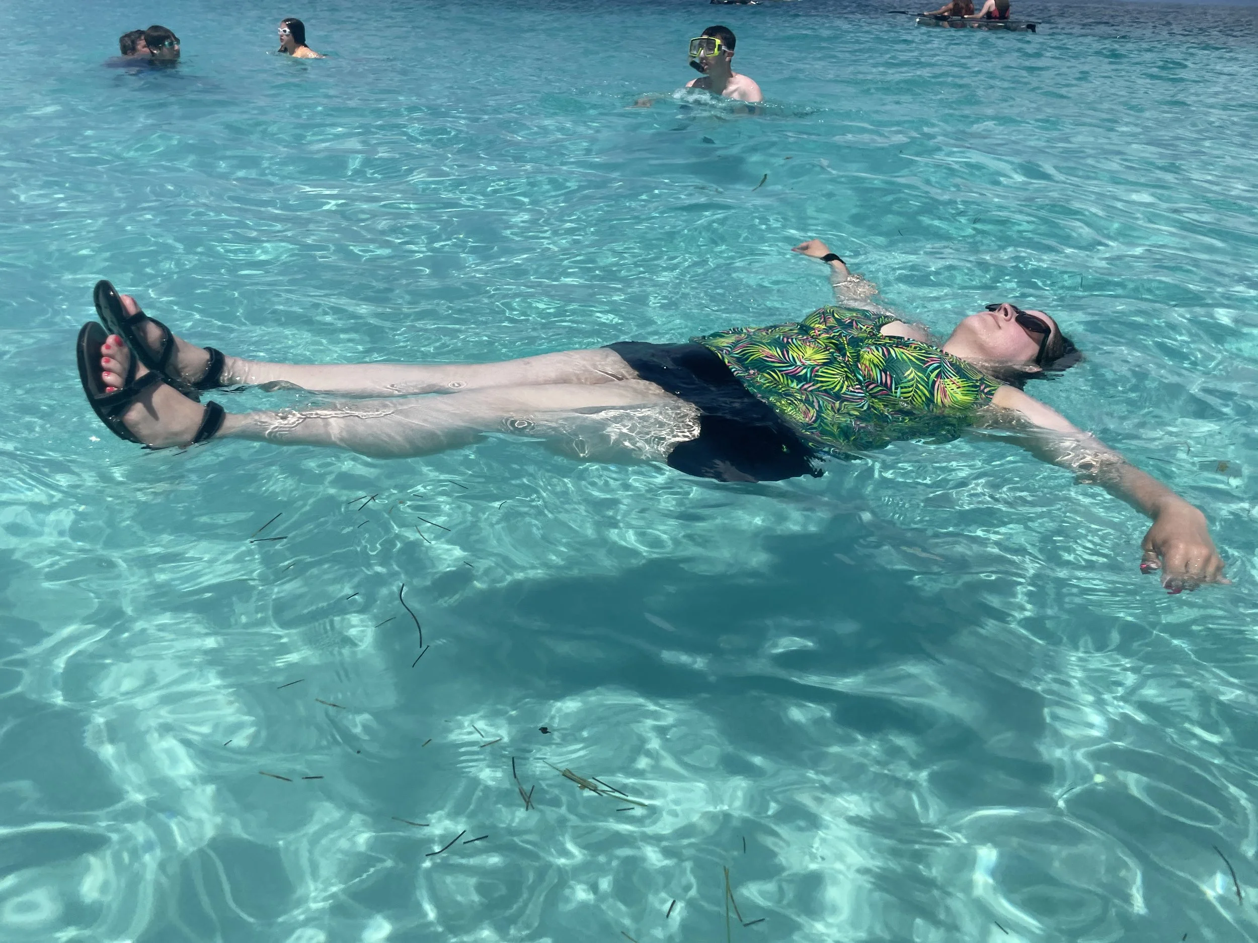 20240626-Bahamas-Lori floating.jpg