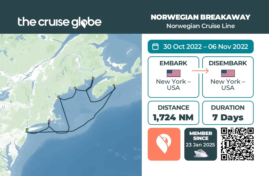 Norwegian Breakaway - New England & Canada