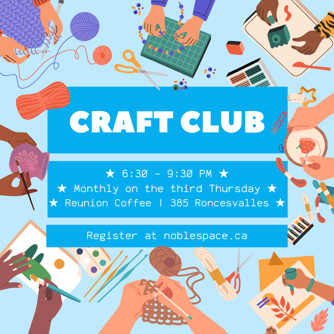 October Craft Club @ Reunion Coffee