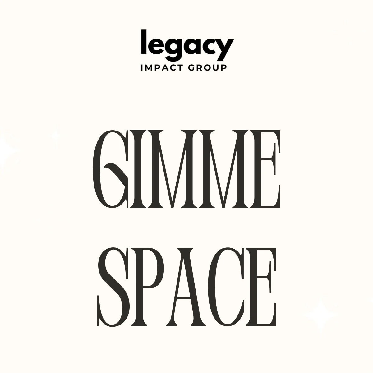 A Little More Space