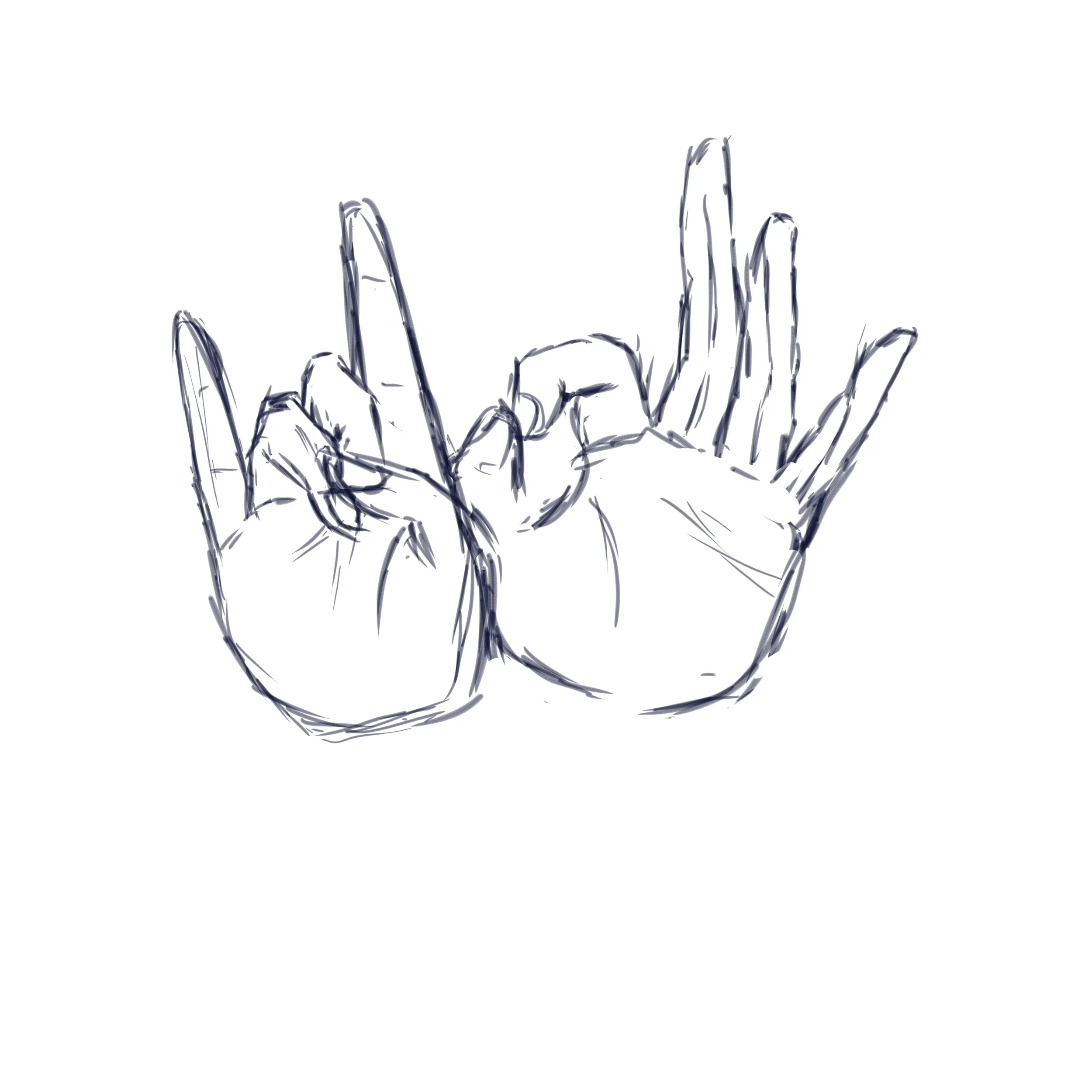 Hand draft