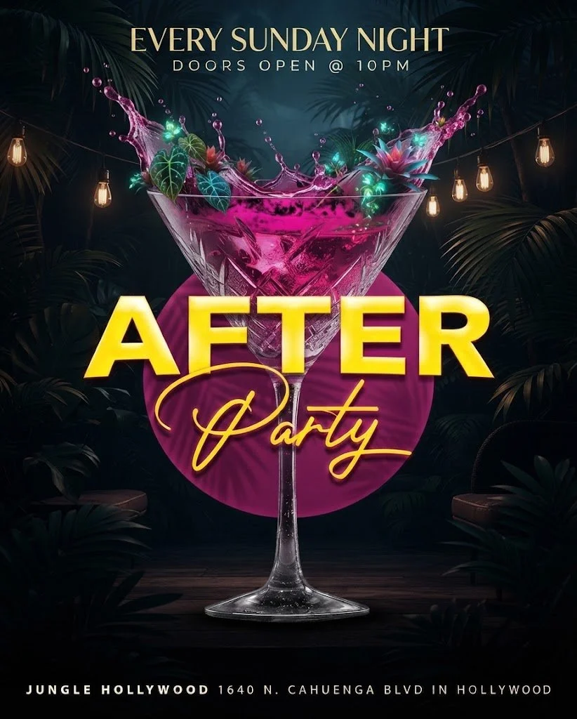a Sunday night at jungke hollywood for the after party by supreme team in los angeles with hip hop and r&b music