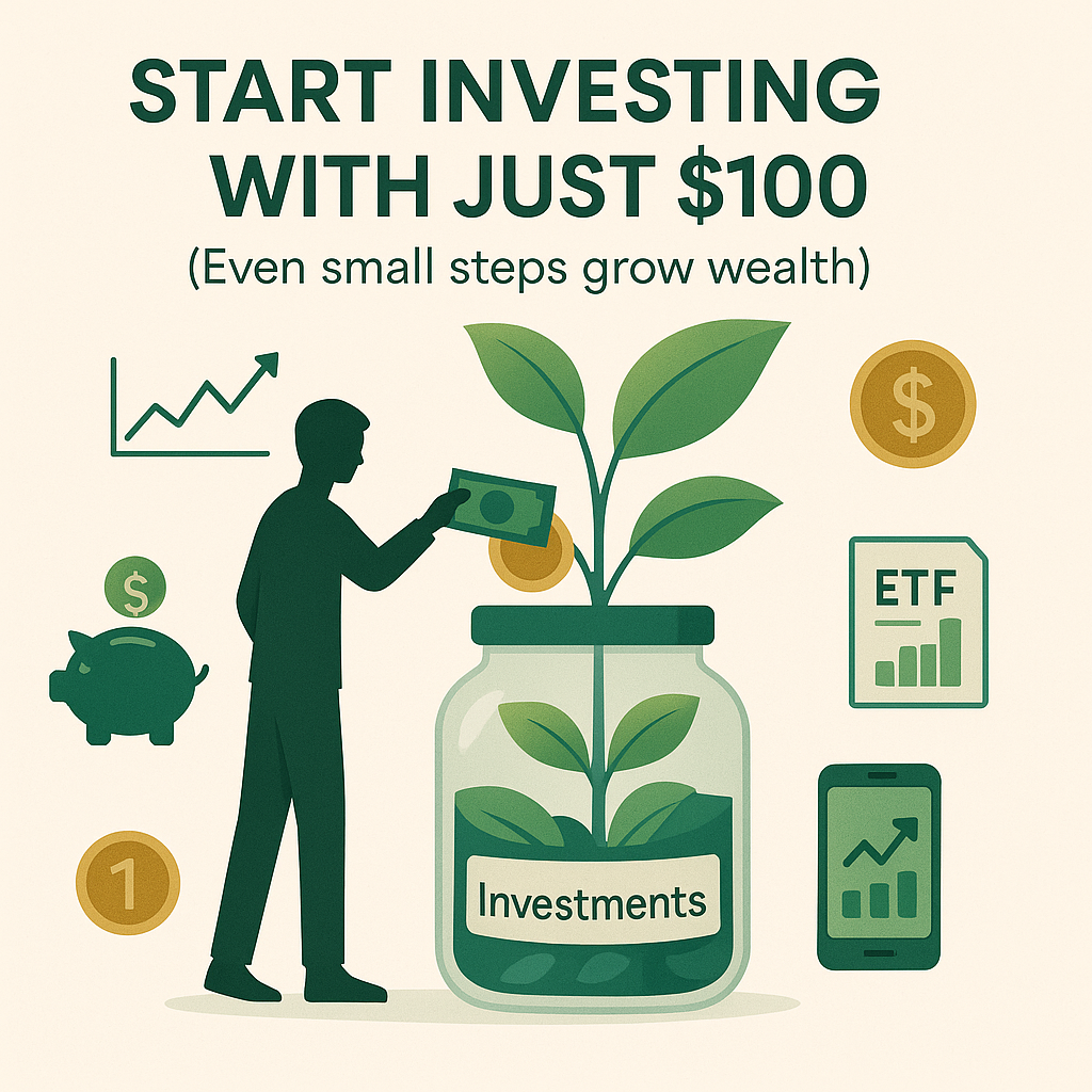 How to Start Investing With $100 or Less (Ideal for Beginners)