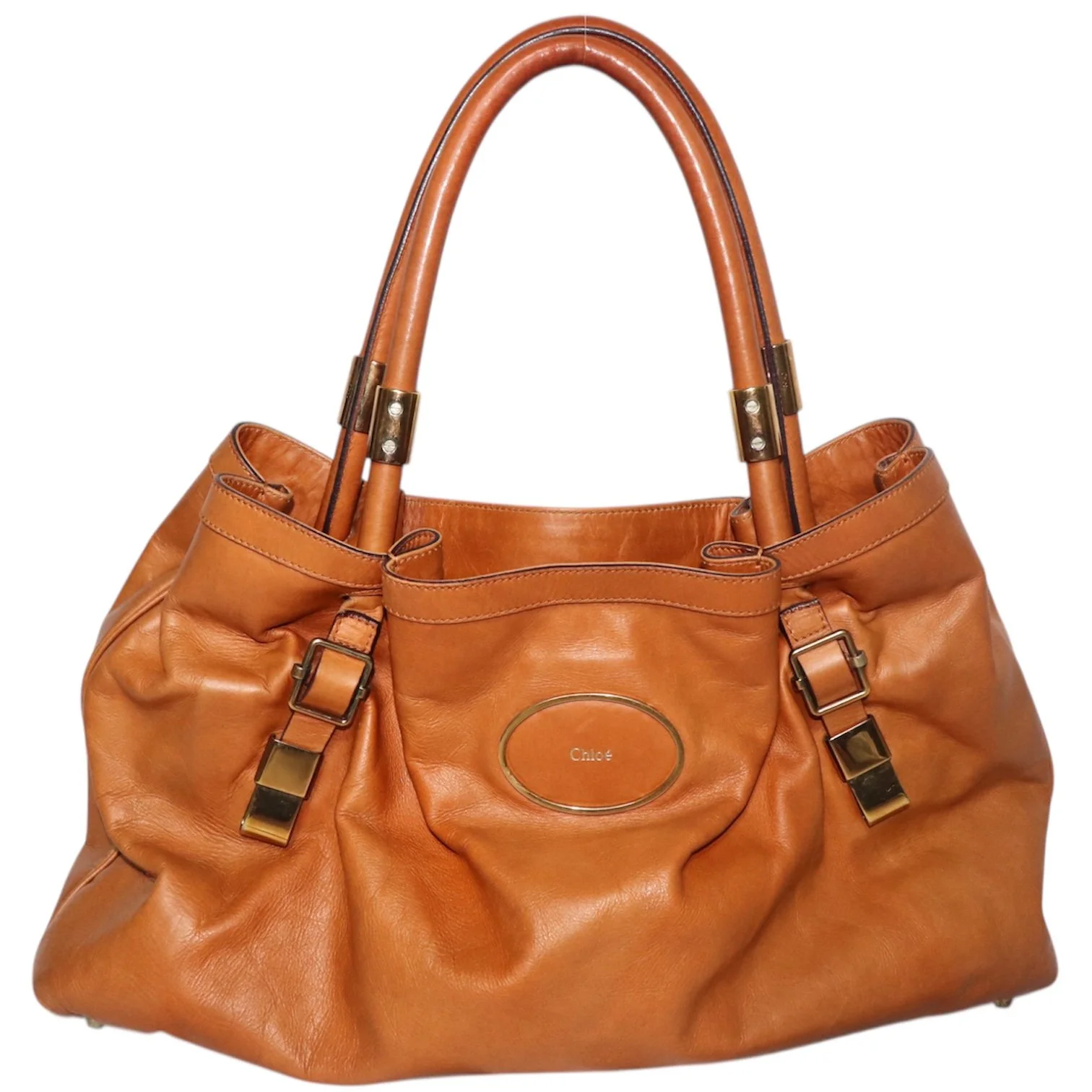 Chloé- Victoria Leather Tote Handbag