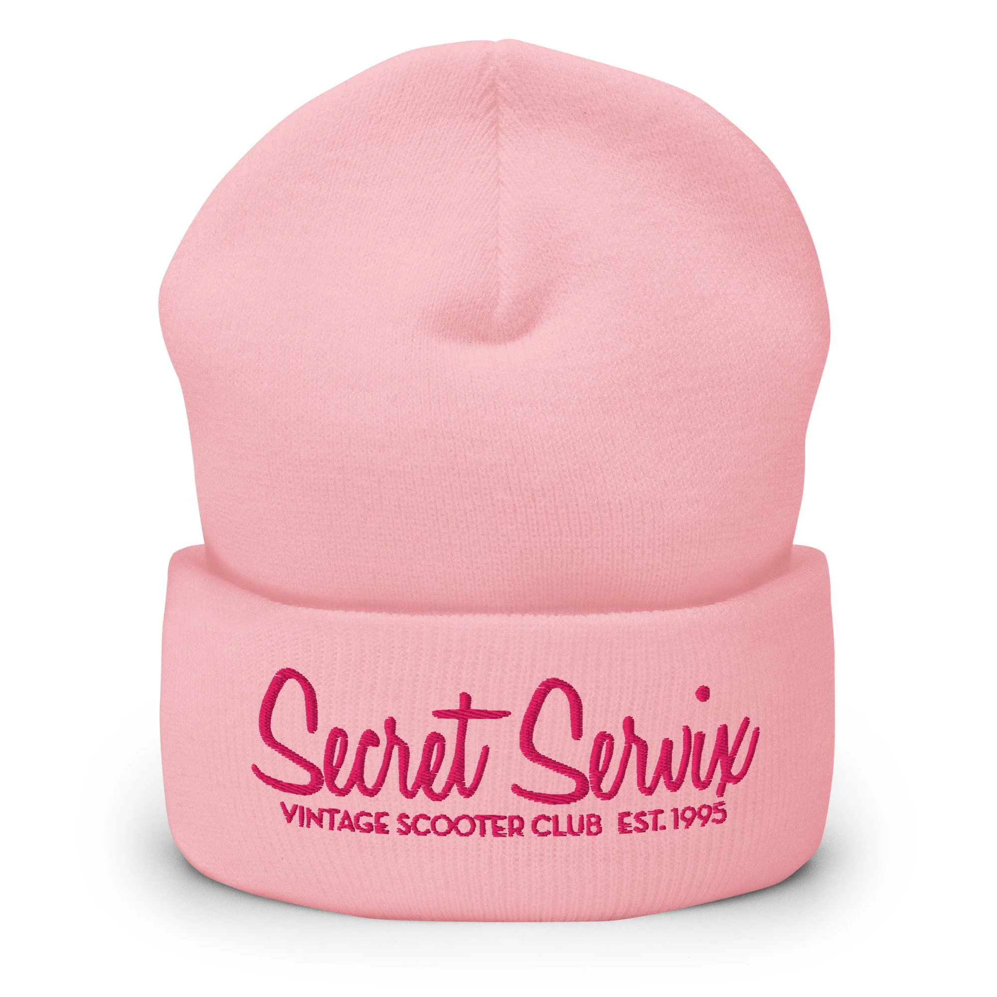 Secret Servix Scooter Club Cuffed Beanie