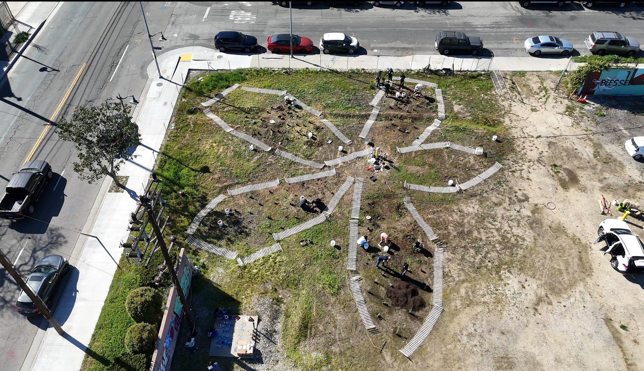 Community Planting Day at Jefferson Test Plot