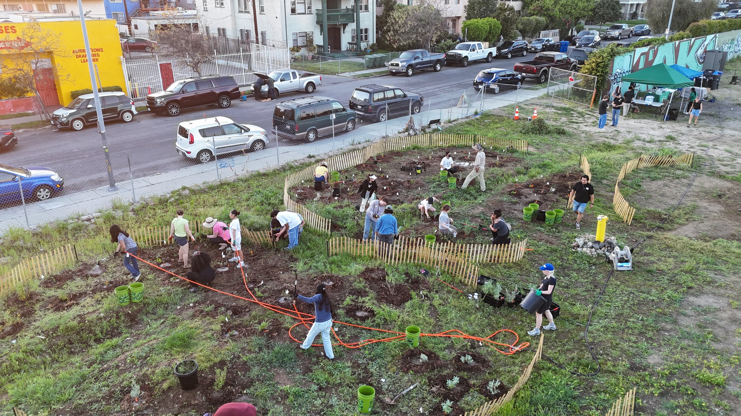 Community Workday at Jefferson Test Plot 
