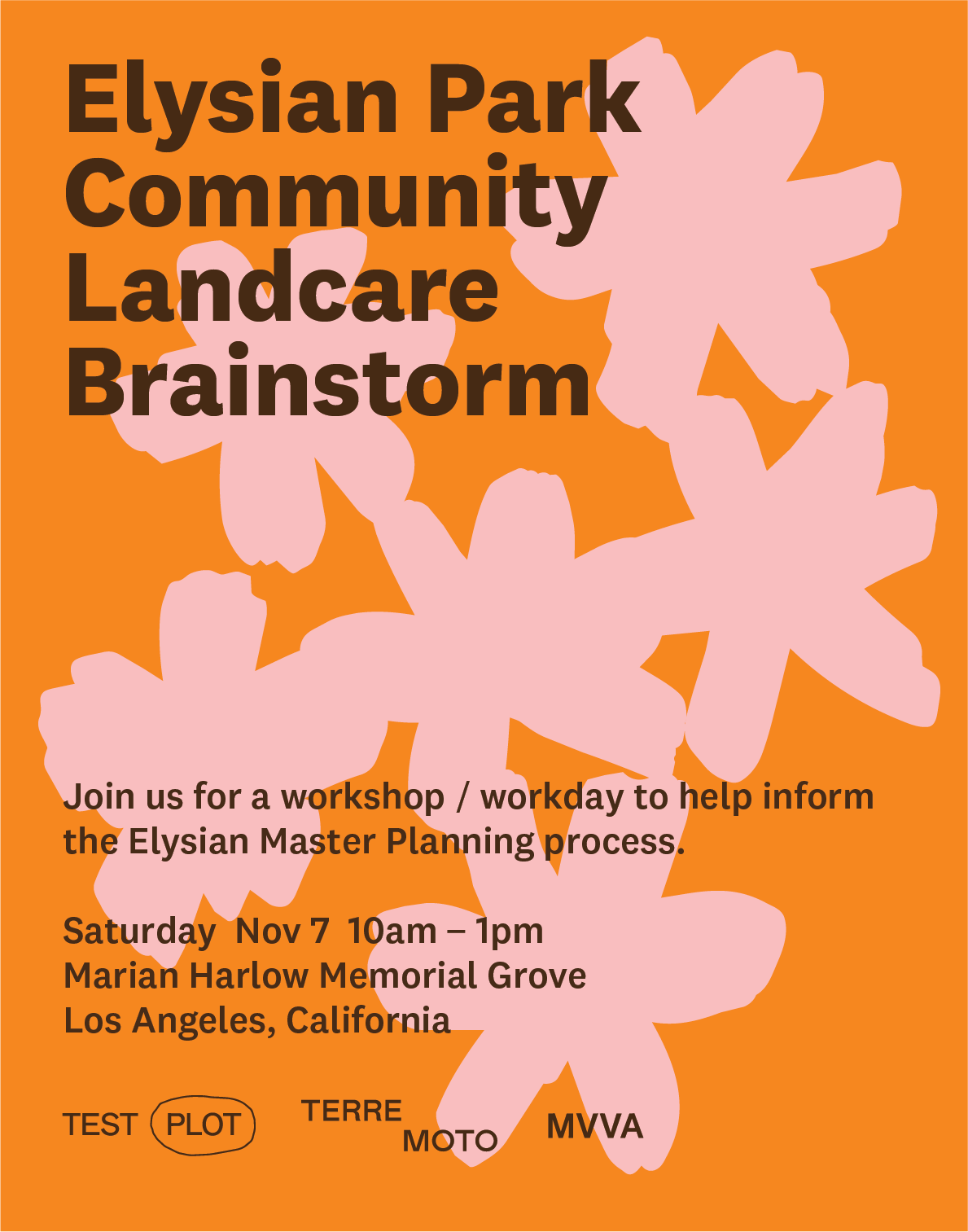 Community Landcare Workshop, Elysian Park Master Planning Process