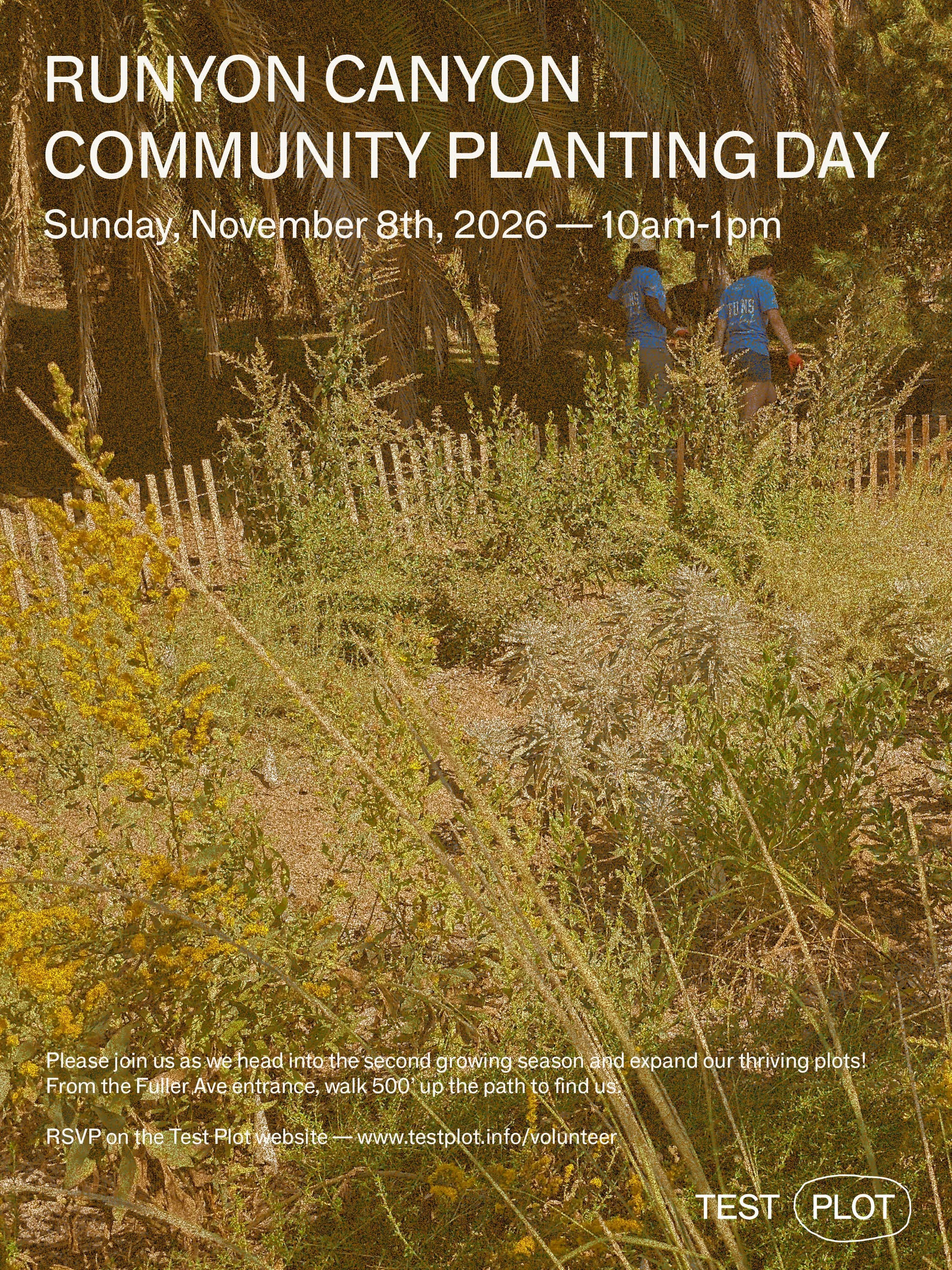 Runyon Canyon Planting Day!