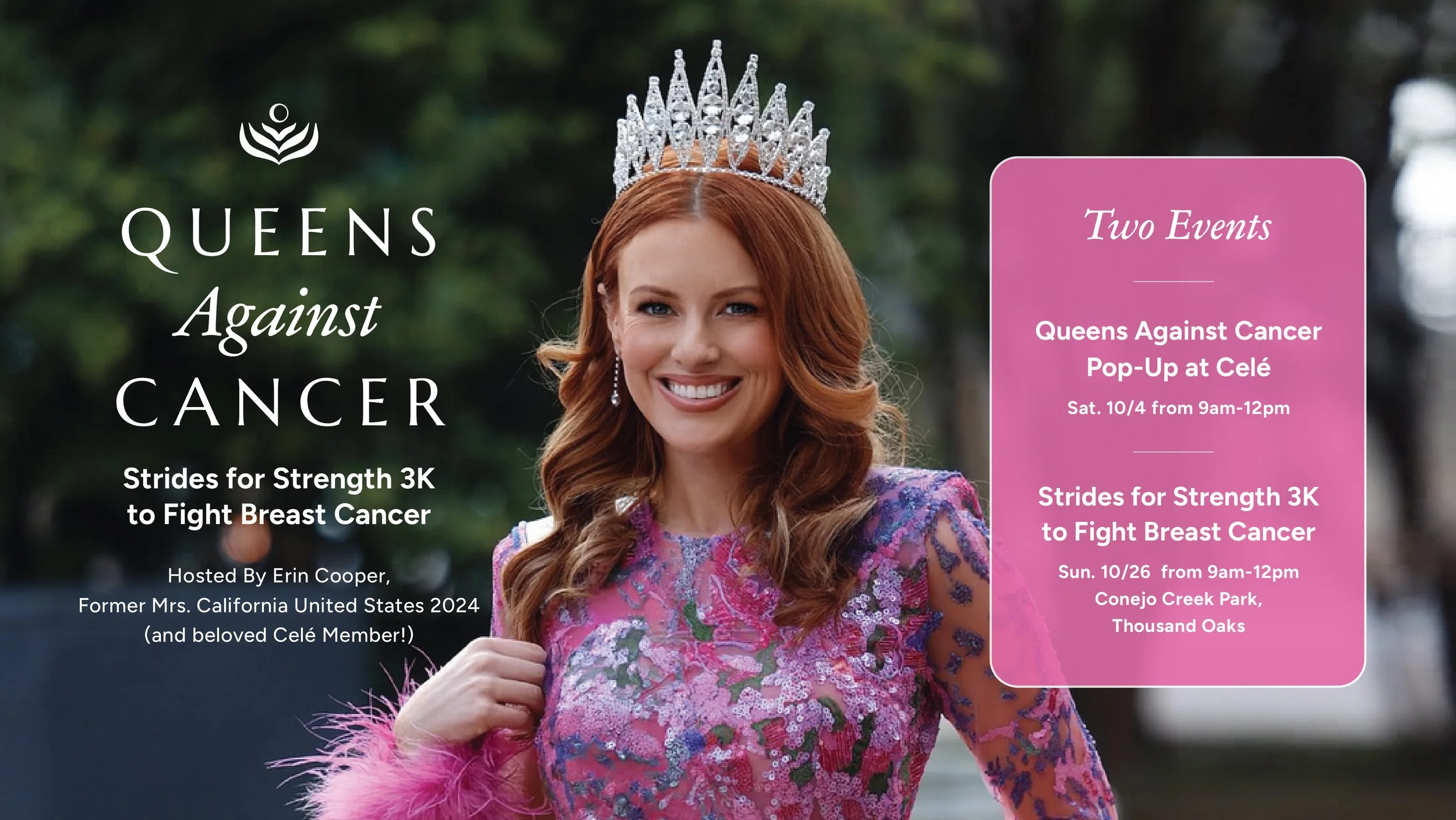 Queens Against Cancer Pop-Up at Celé Wellness